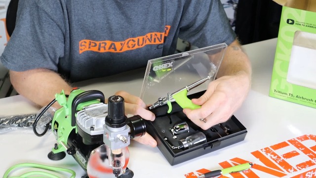 Amazon.com: Grex GCK02 Airbrush Combo Kit with Tritium.TS3